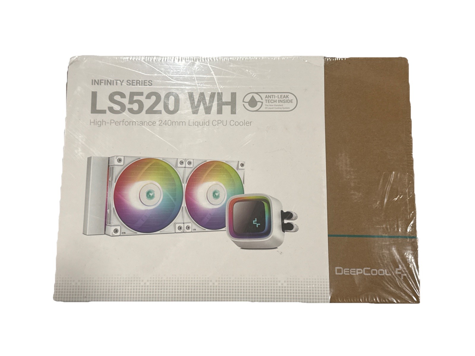 NEW Deepcool LS520 WH Processor liquid cooling system  R-LS520-WHAMNT-G-1