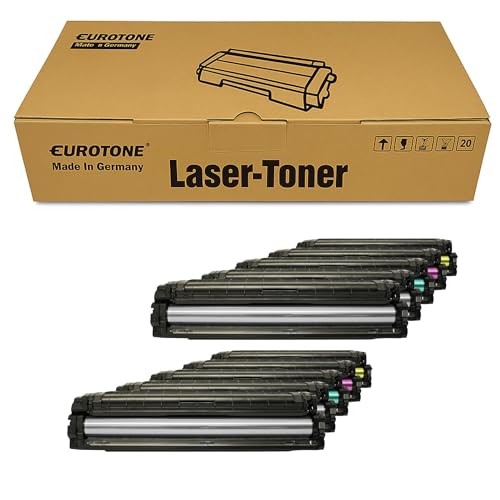 Eurotone 10x Toner Cartridge Compatible for Samsung CLT504S Multicolor PLUS25