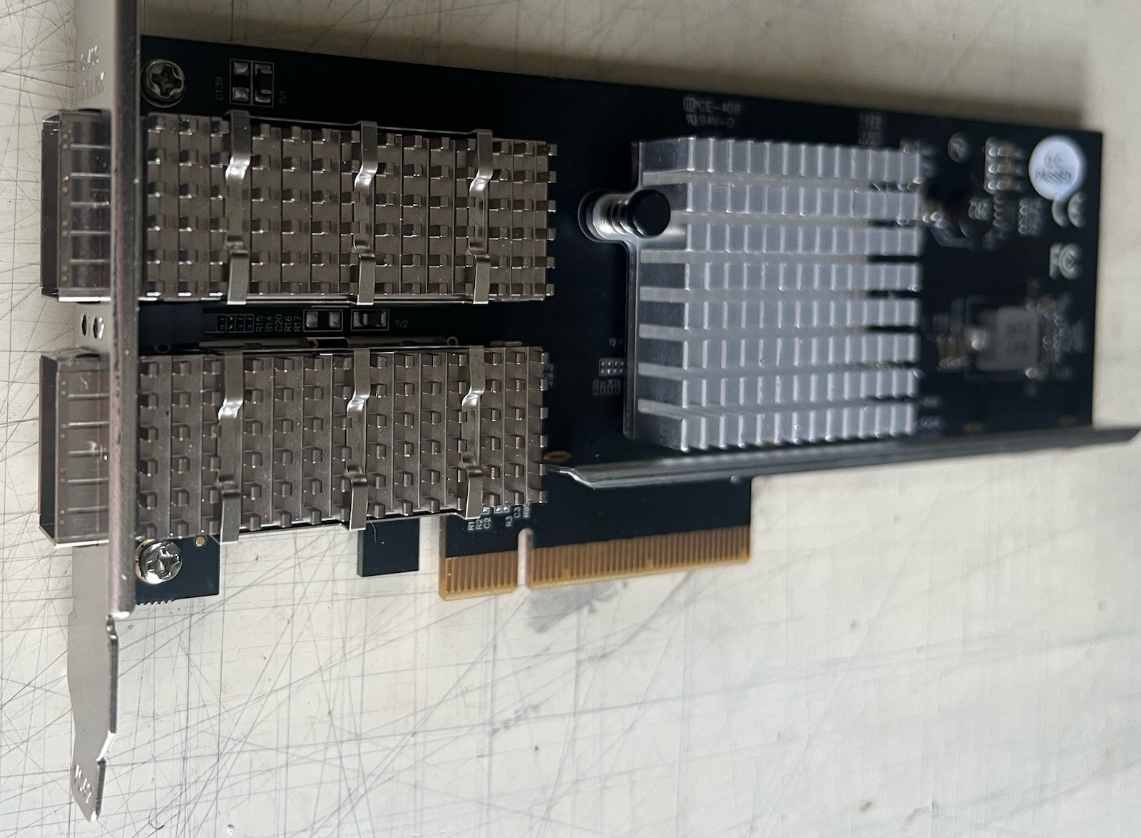 StarTech.com PEX40GQSFDPI 40GbE PCIe Network Adapter Card, Dual QSFP+ Ports