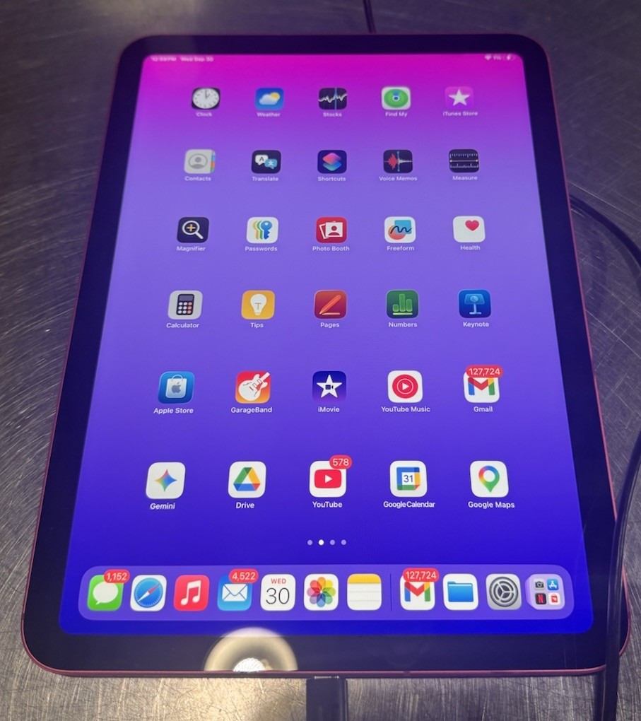 Apple iPad (11th generation) A3355 128 GB, Wi-Fi & Cellular, 11 in - Pink