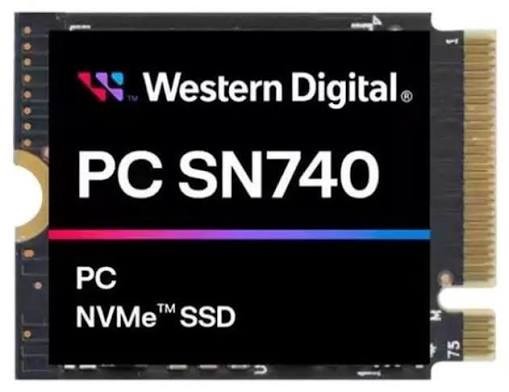 Western Digital PC SN740 256GB M.2 2280 NVMe Internal SSD (SDDPNQD-256G)