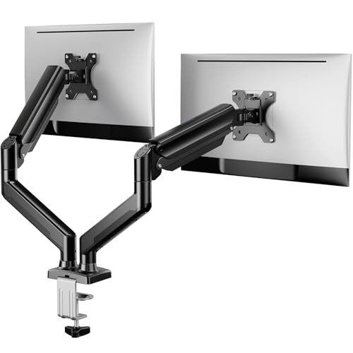 BLACK - ERGEAR DUAL MONITOR STAND UP TO 32 INCHES