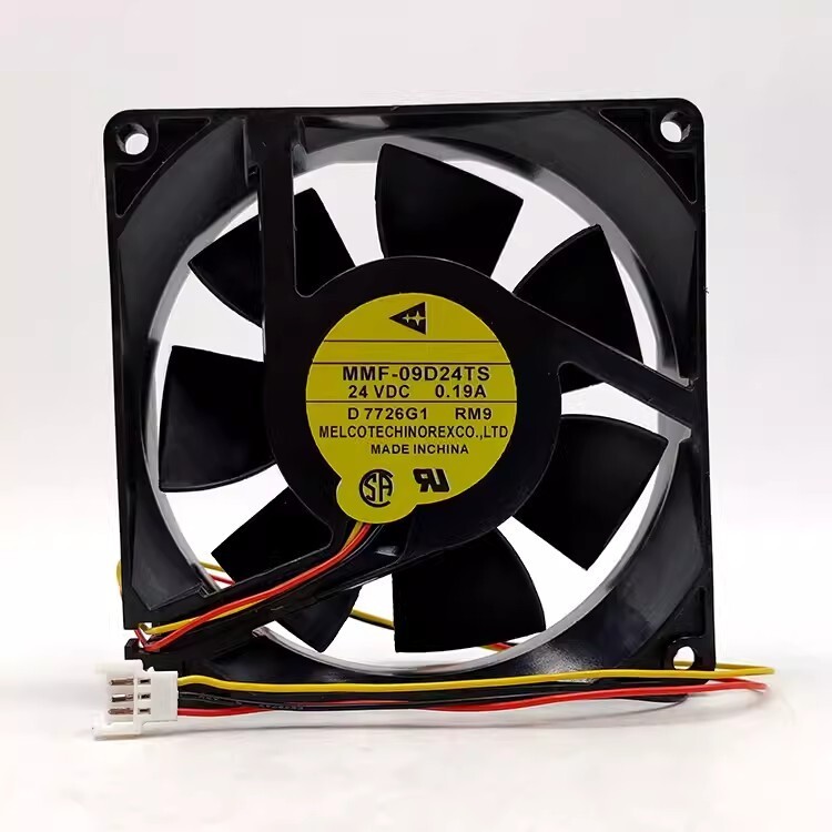 1PCS MMF-09D24TS-RM9 DC24V 0.19A 3-Pin Silent Cooling