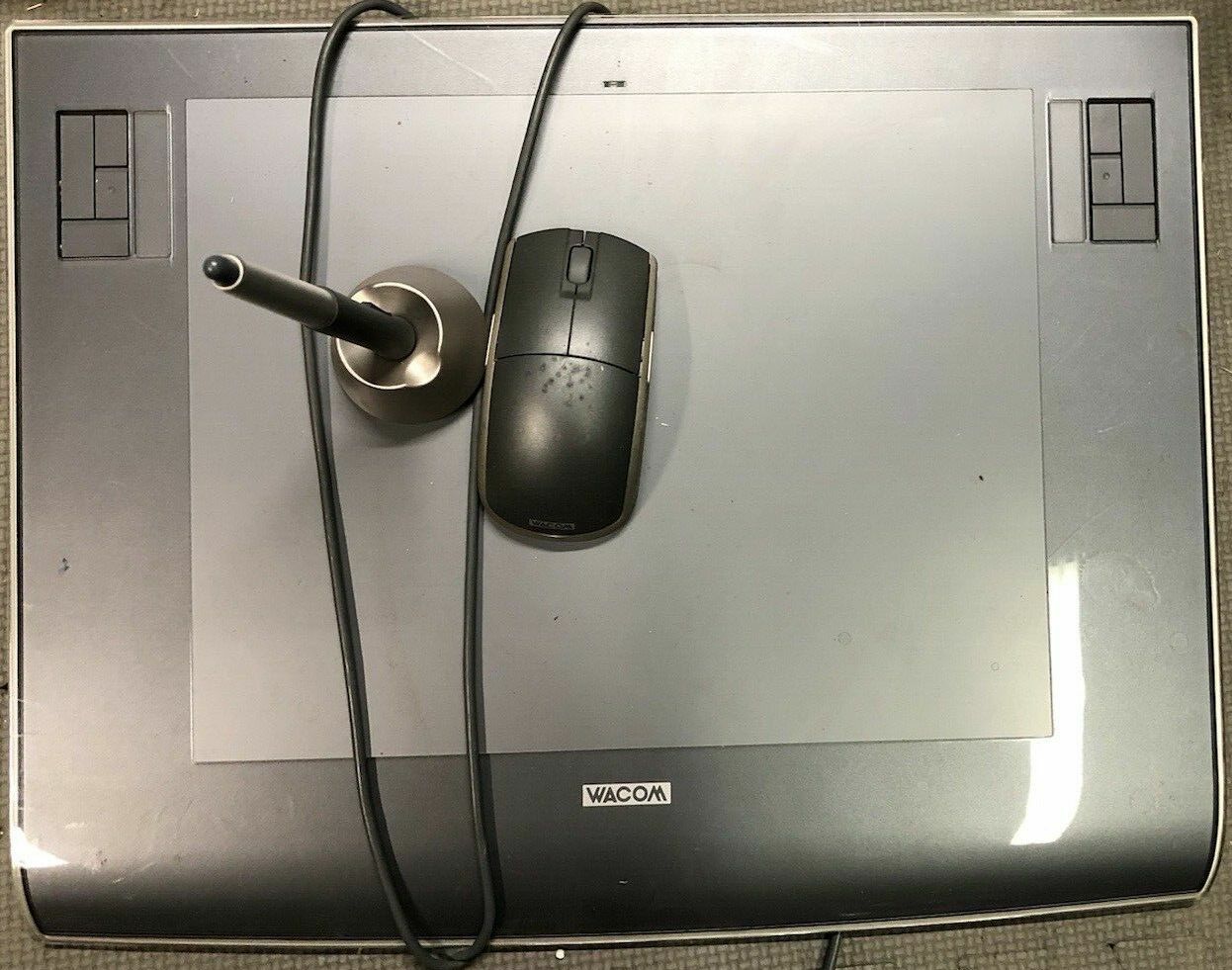 Wacom INTUOS3 9x12 PTZ-930 Graphics USB Tablet Mouse wireless Pen 2 CDs Adobe 