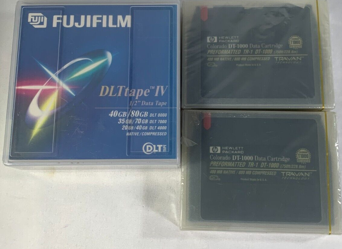 Fujifilm DLTtape IV Bundle | 40GB/80GB & 35GB/70GB Data Cartridges 9292