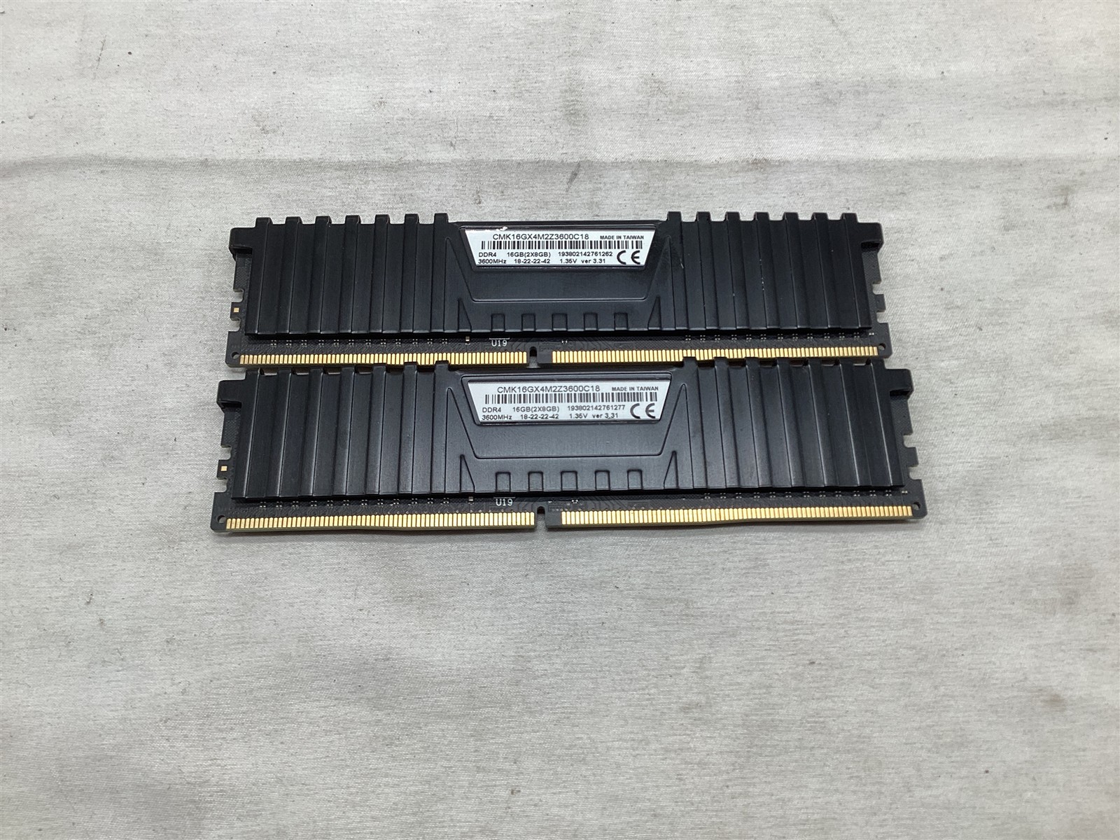 *KIT OF 2* Corsair Vengeance LPX DDR4-3600 2x8GB CMK16GX4M2Z3600C18