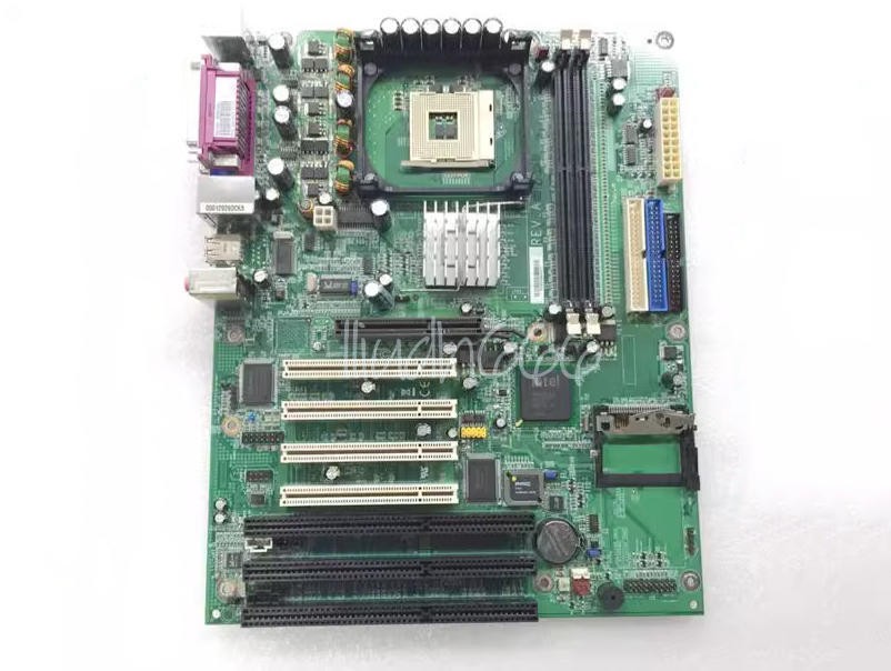 One Used Industrial motherboard G4V621-B (RoHS) 3 ISA slots motherboard 845GV