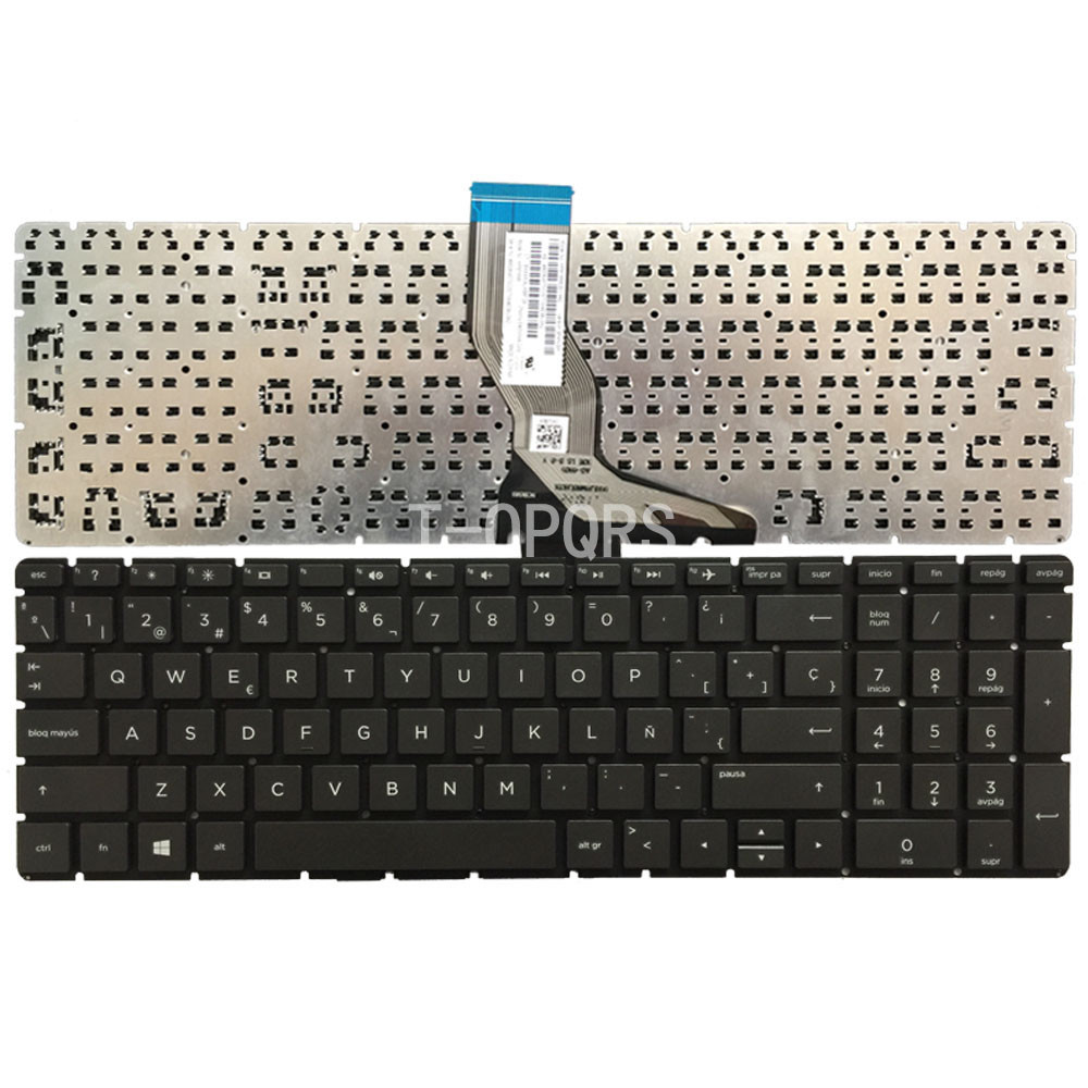 HP 250 G6 255 G6 256 G6 258 G6  TPN-C129 TPN-C130 keyboard Latin Spanish black