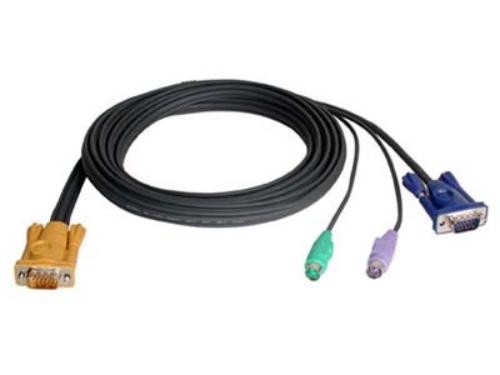 ATEN 2L5202P 6' SPHD15 to HD15/MiniDIN Cable