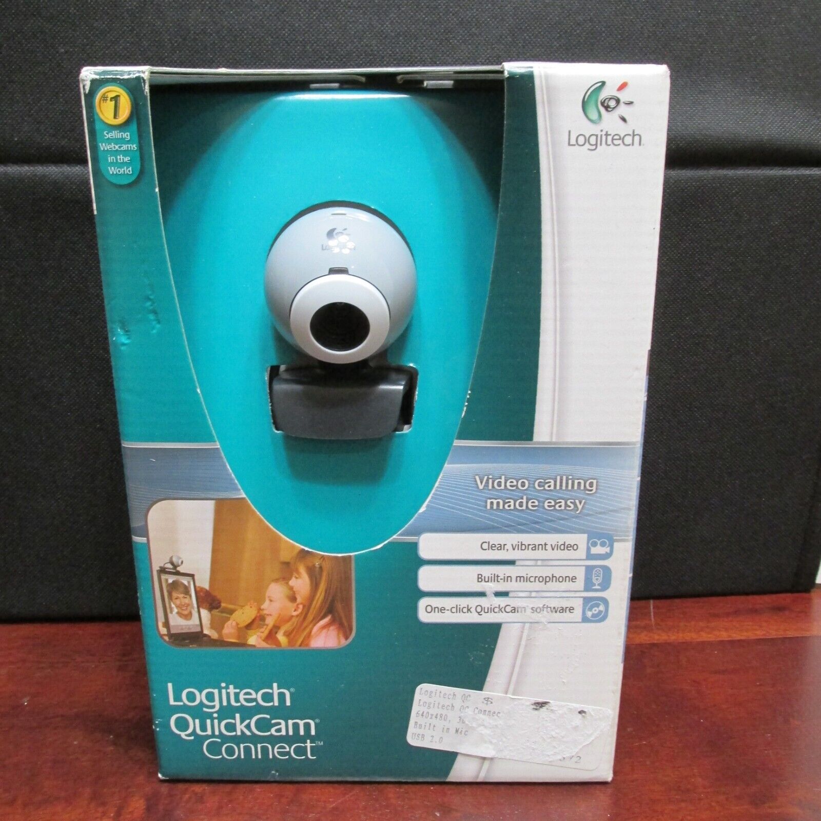 LOGITECH QUICKCAM CONNECT NEW IN BOX - WEBCAM - TEAMS, ZOOM, WORK FROM HOME