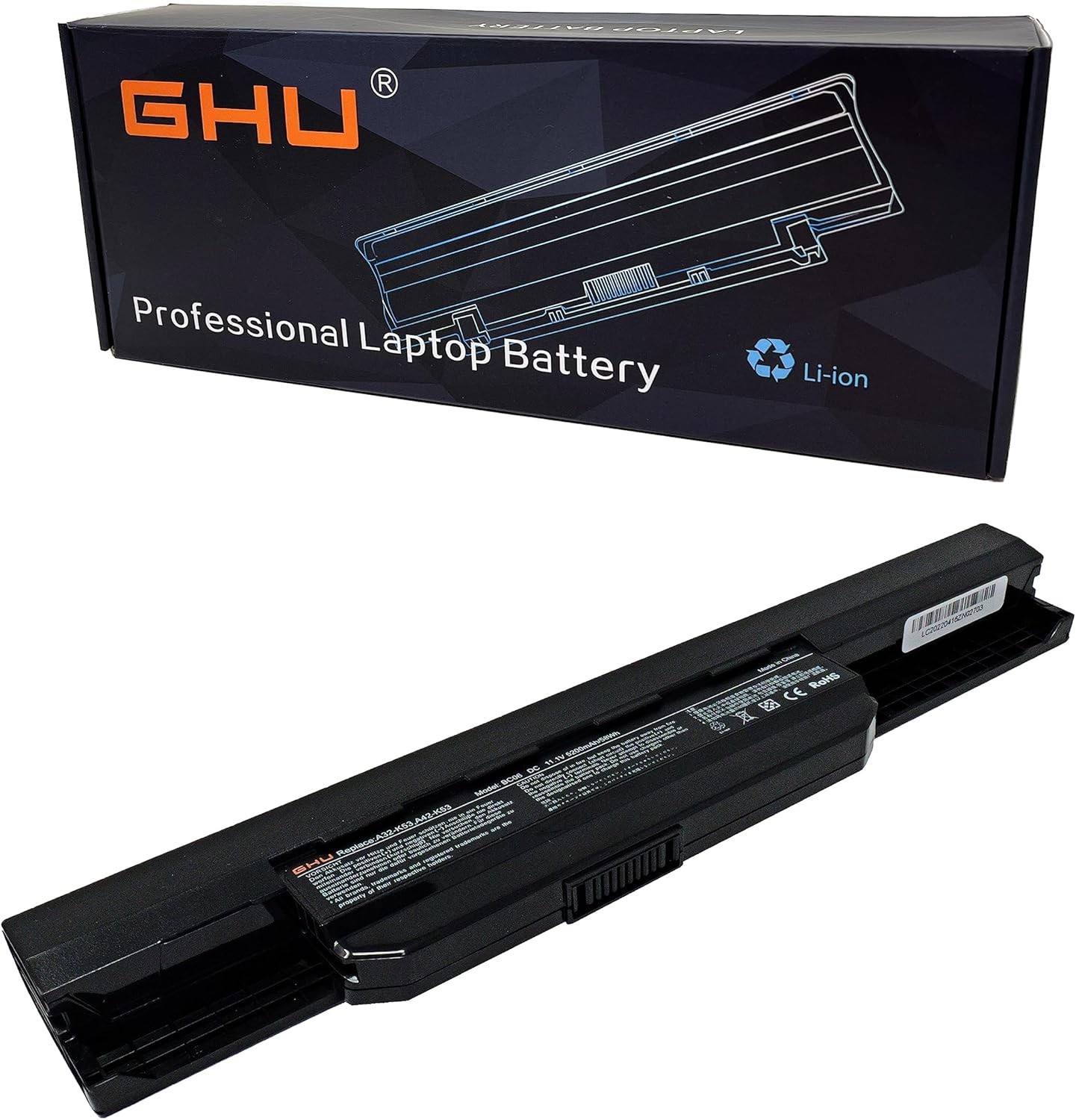A32 K53 A41 K53 Battery 58Wh 10.8V Replacement for Asus A53 K53 K54 K84 K93 N53