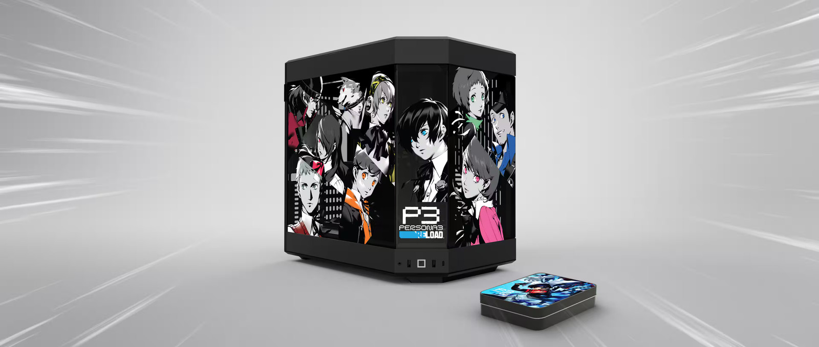 HYTE - Y60 Persona 3 Reload Official Mid-Tower ATX Gaming PC Desktop Case - B...
