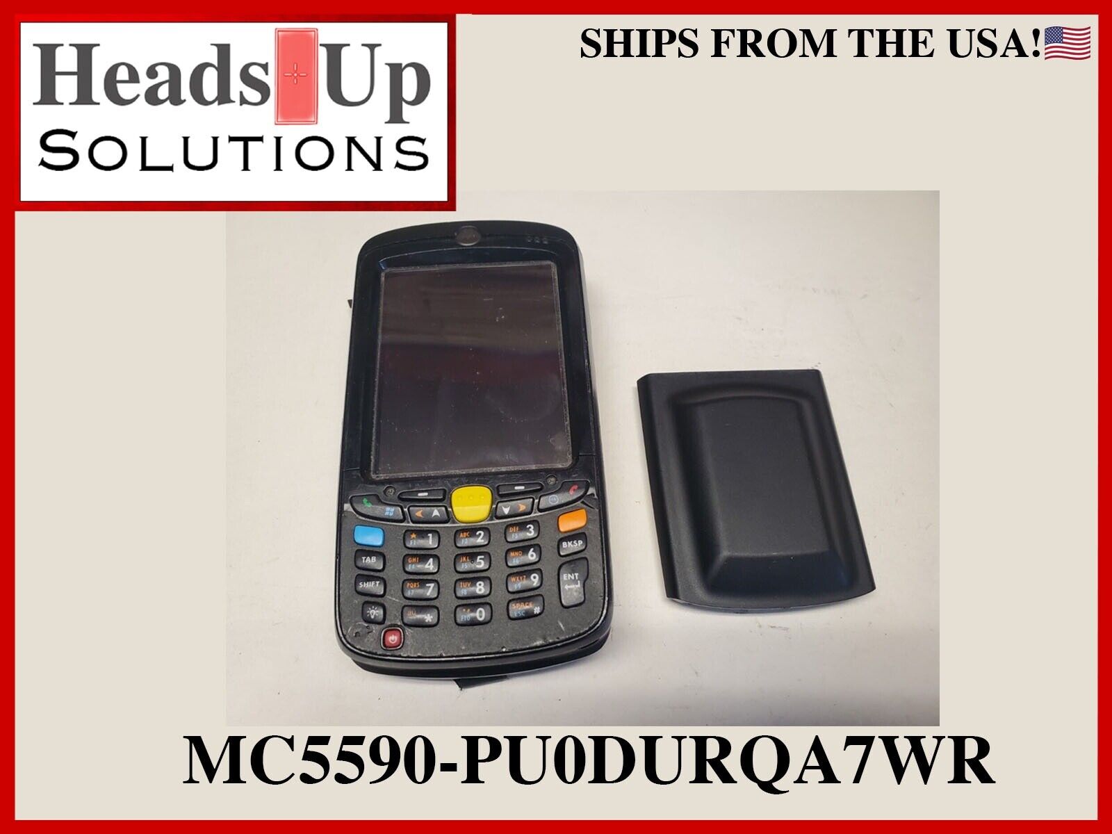 USED Symbol MC5590-PU0DURQA7WR, TESTED WORKING
