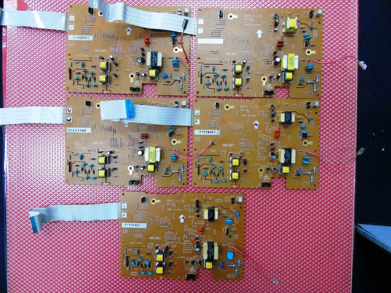 Lot of 5 - HP LJ 2430n LJ Printer HVPS High Voltage Power Supply - RM1-1415