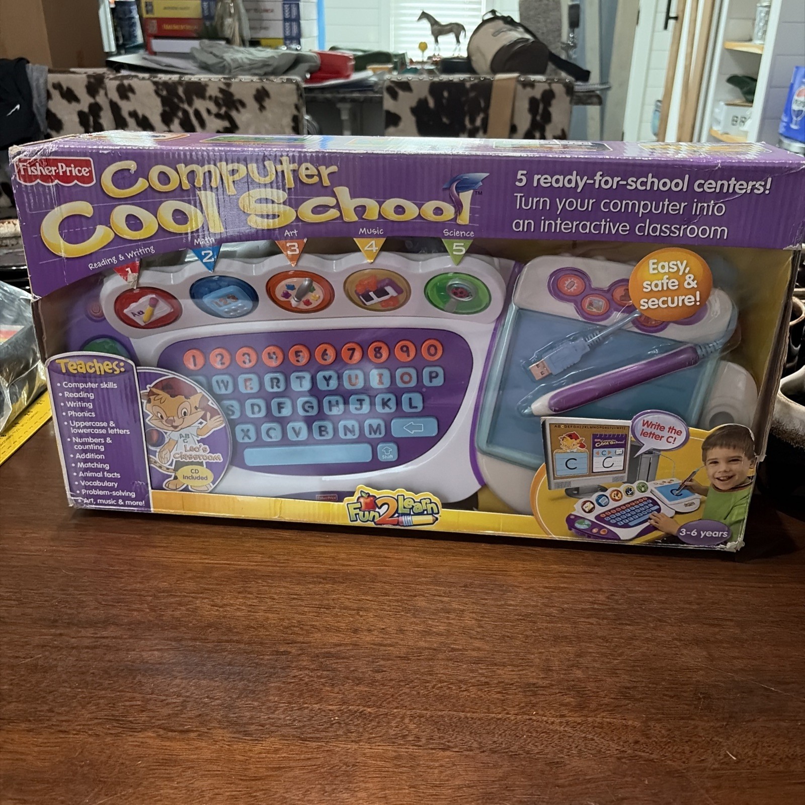 Crayola Computer Keyboard & Fisher-Price Fun-2-Learn Cool School