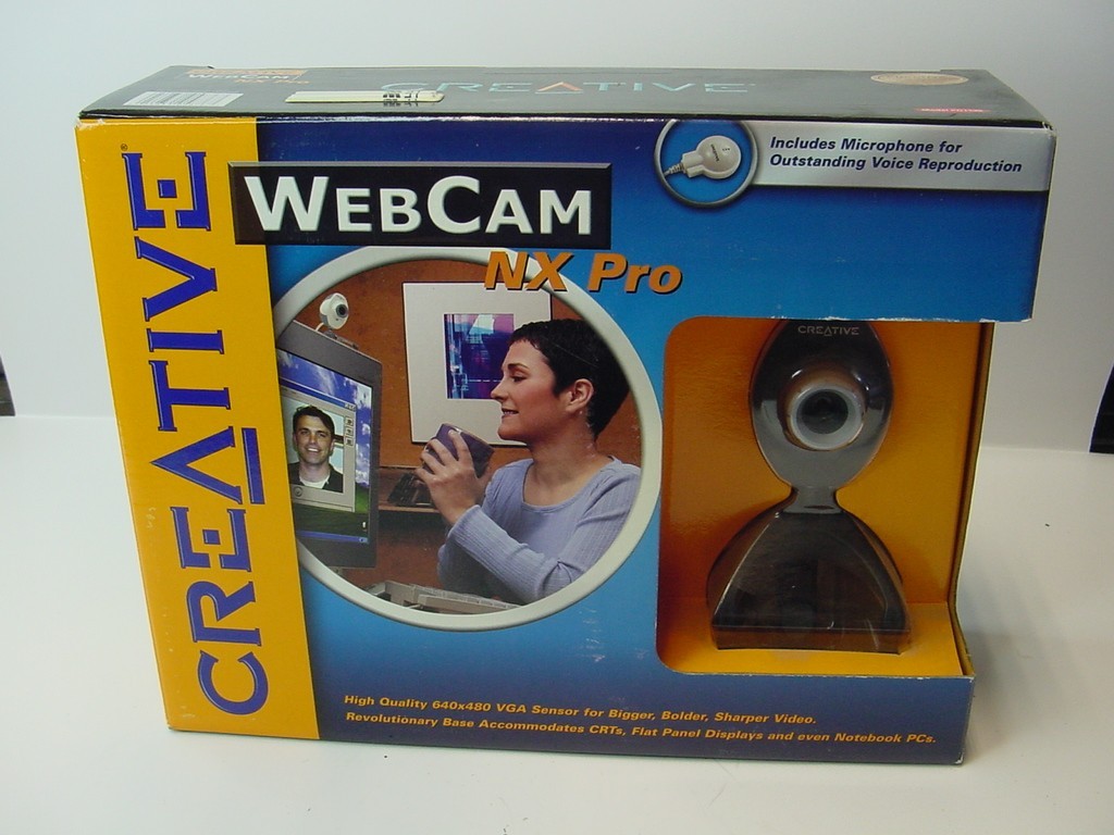 NEW SEALED - CREATIVE WEBCAM NX PRO PD1130