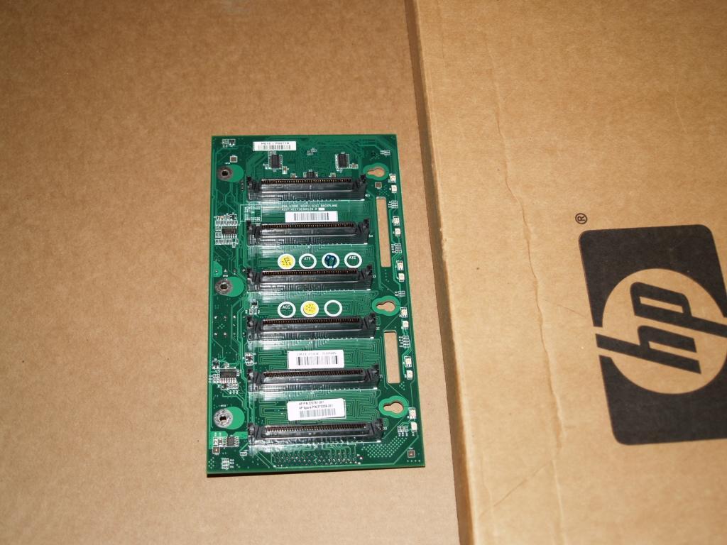 HP 370761-001 373238-001 NEW SCSI Backplane Board for Proliant ML150 G2