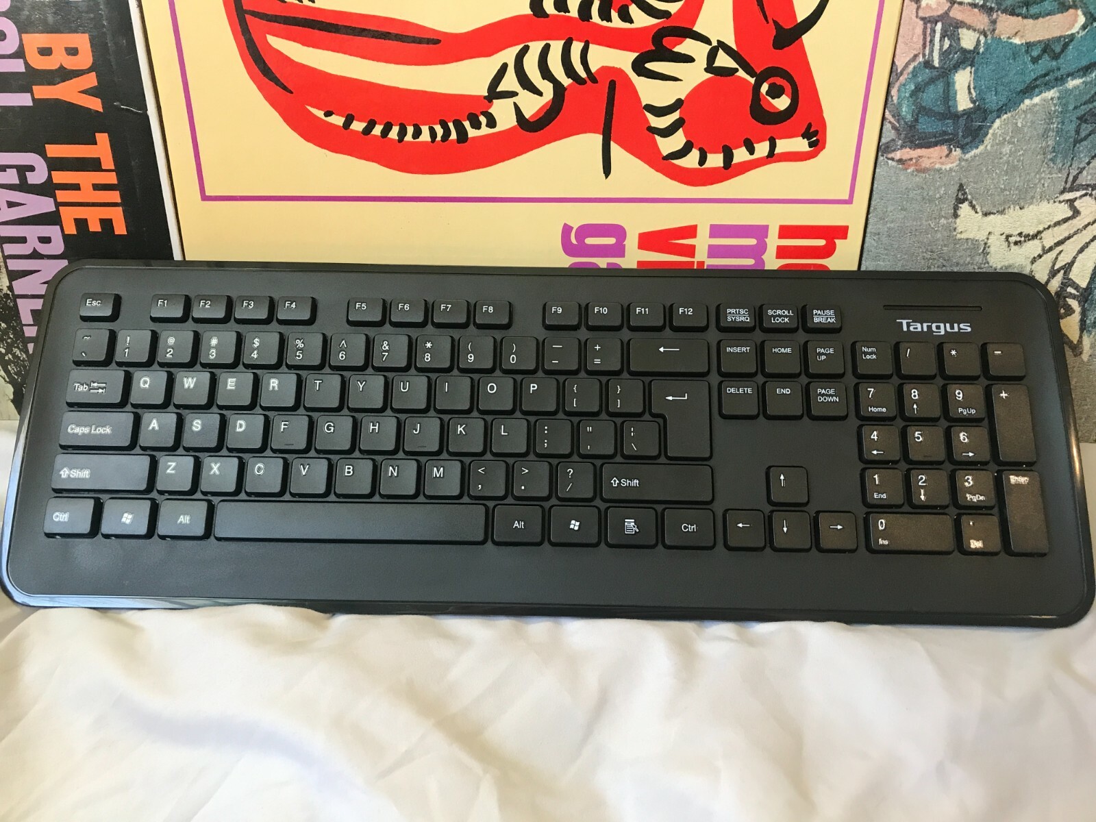 Targus Wireless KB214 -  - adapter, batteries, original packaging