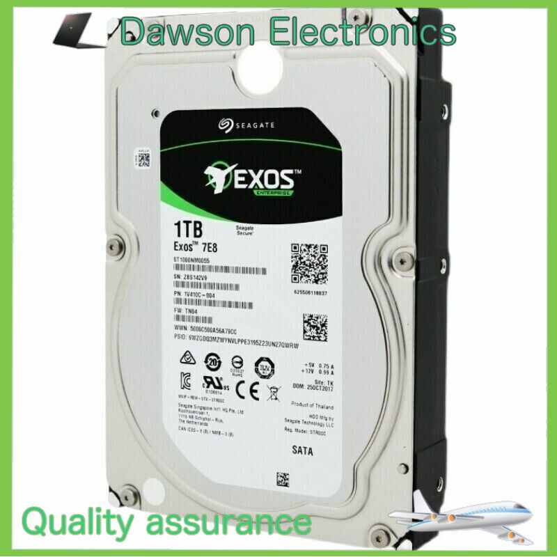  Seagate ST1000NM0055 Exos 1TB 7E8 Enterprise SATA 3.5" 7200RPM Hard Drive New