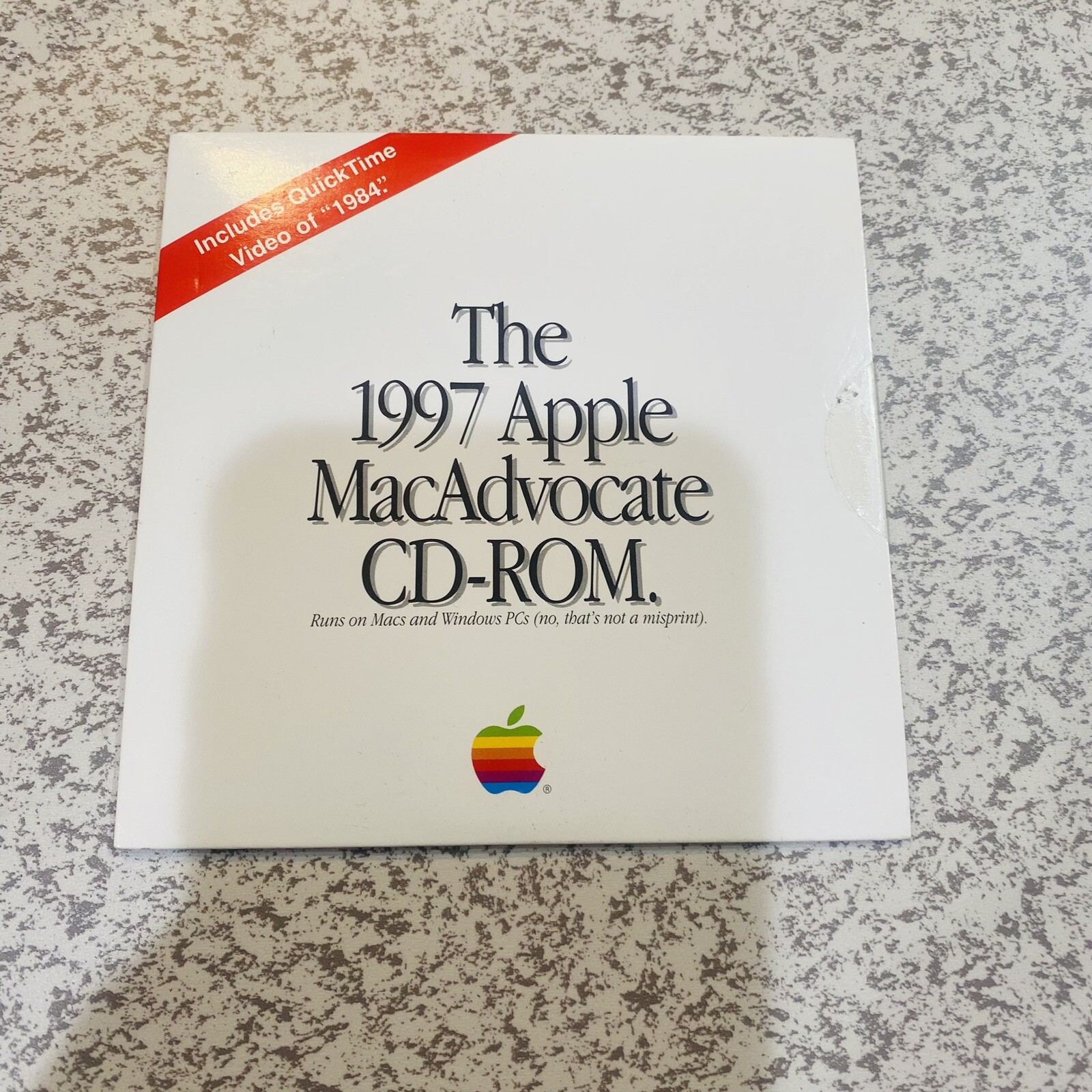 1997 APPLE MACADVOCATE CD-ROM New Sealed NOS Mac PC Vtg Software