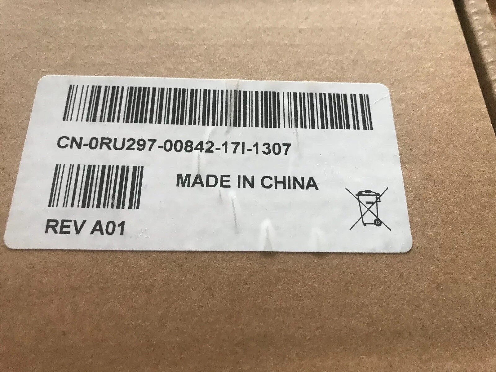 DELL WIRELESS ANTENNA, CN-0RU297-00842-467-0636, 48" CABLE, NEW IN BOX, SEALED