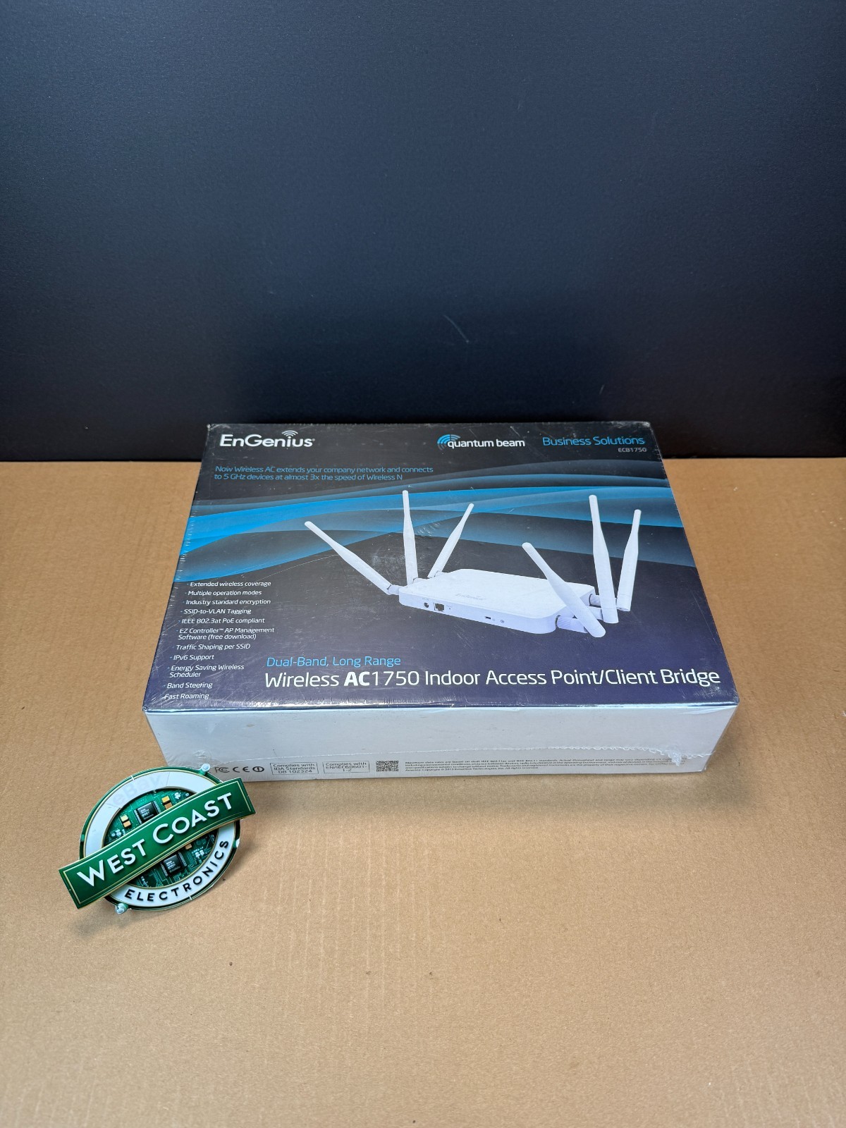 EnGenius Wireless AC1750 Indoor Access Point/Client Bridge Long Range Dual Band