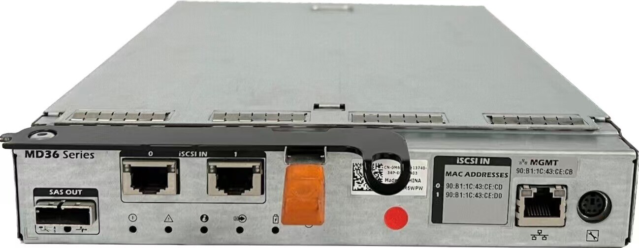 Dell 0M6WPW PowerVault MD3600i/MD3620i MD36 10Gbit/s iSCSI Storage Controller