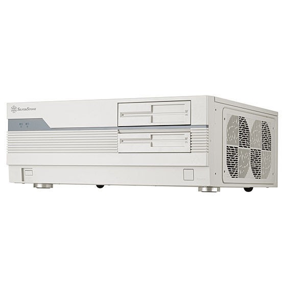Silverstone FLP01W Retrofitted HTPC Desktop USB-C ATX Computer case