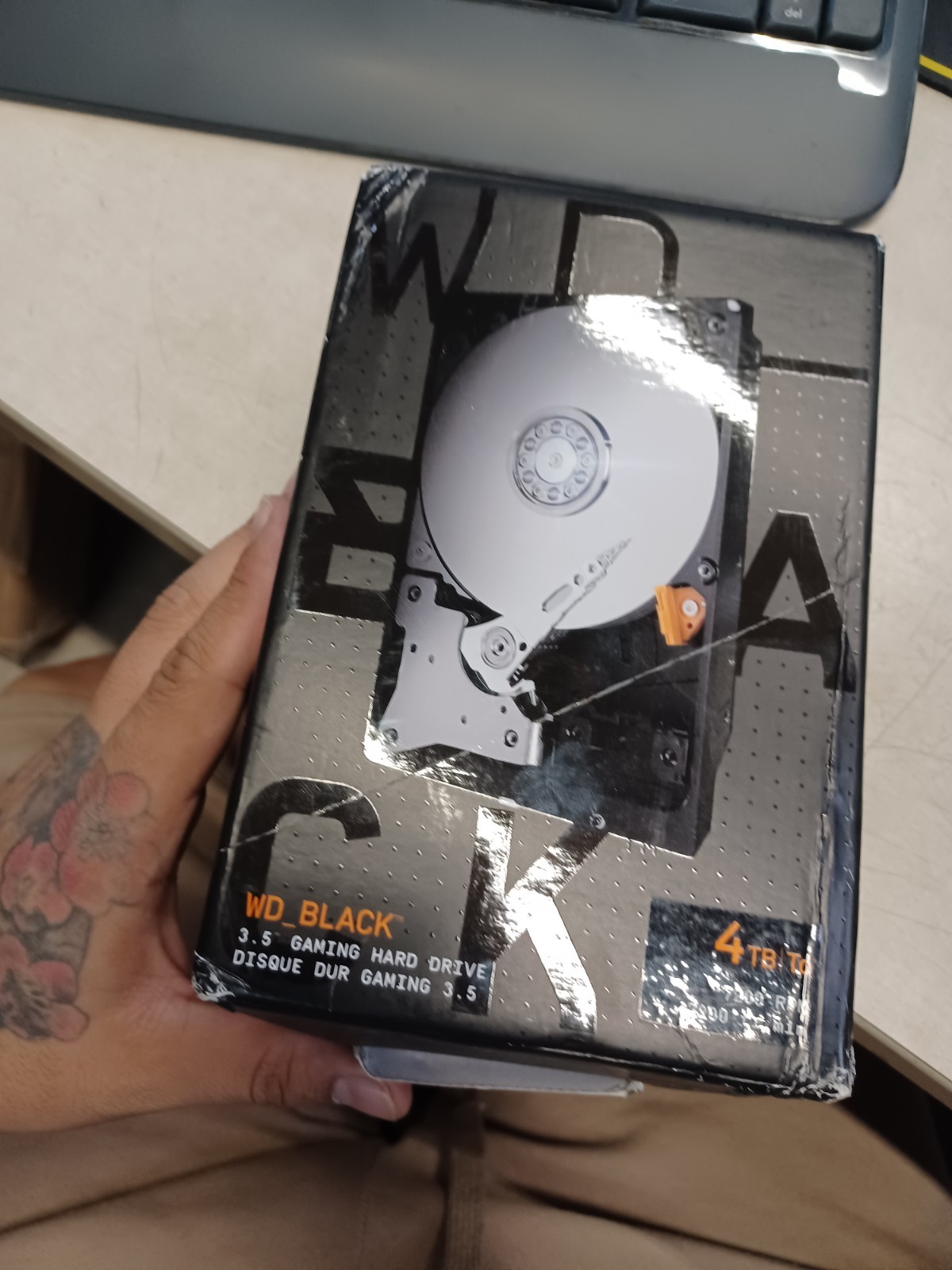 WD_BLACK 4TB 3.5" Internal Gaming Hard Drive - WDBSLA0040HNC-NRWM