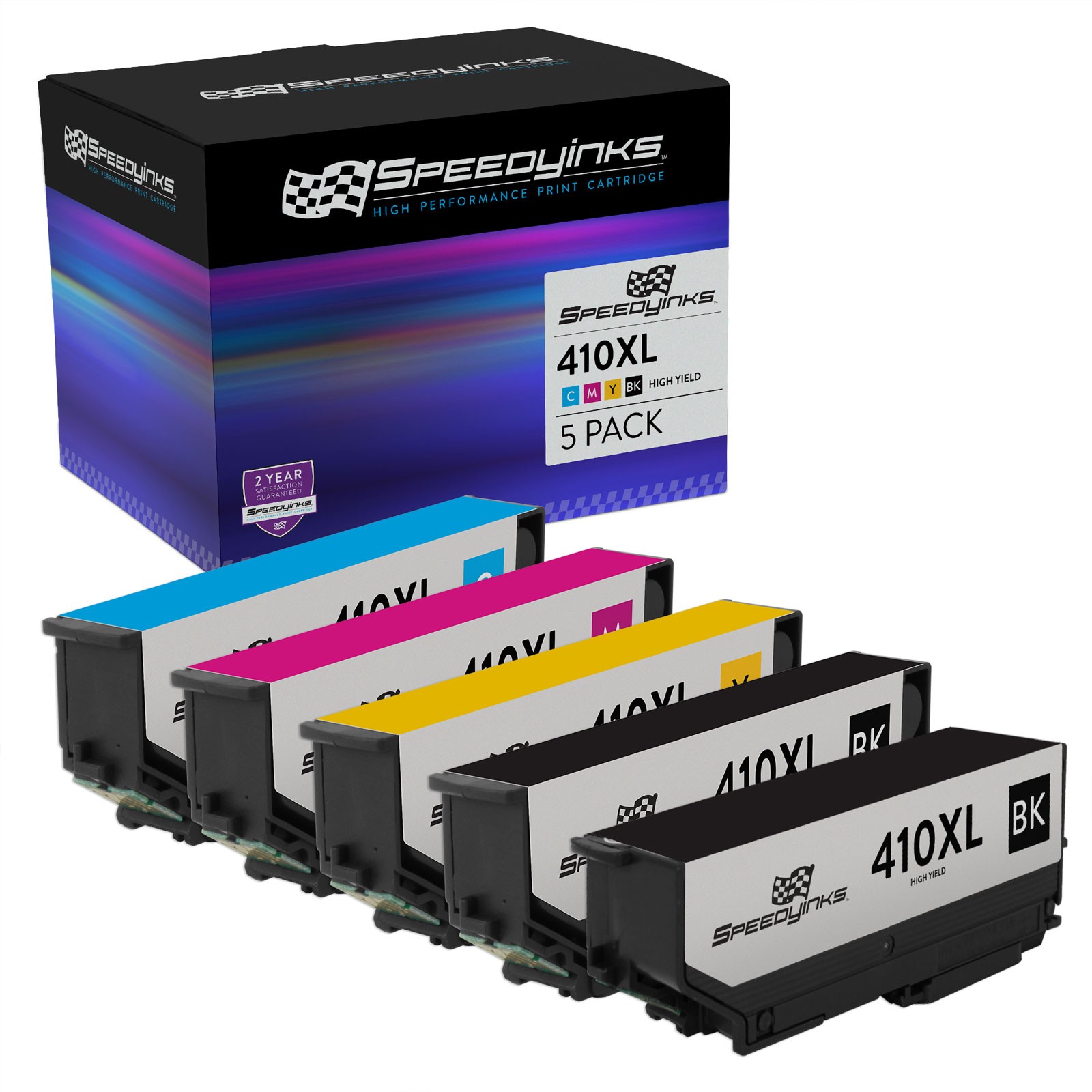 Reman Ink Set for Epson 410XL T410 HY Expression XP-530 XP-630 XP-635 XP-640