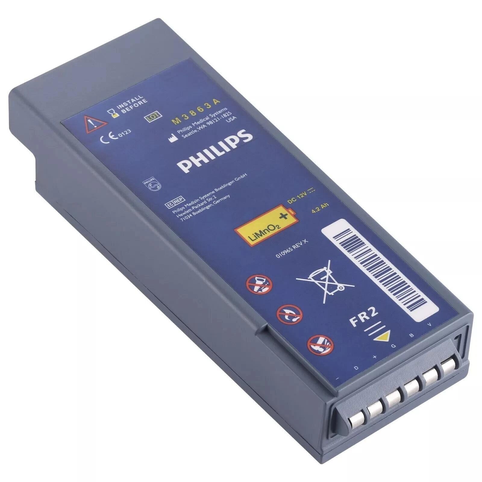 M3863A Battery For Philip FR2 FR2+ M3860A,M3840A M3841A ,M3861A Date to 20230-12