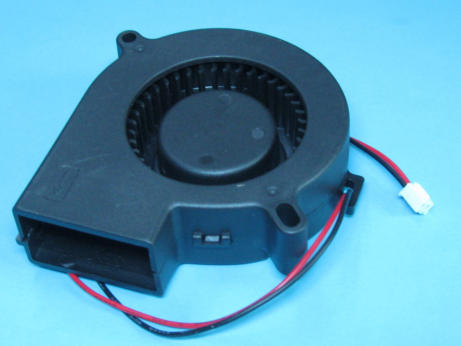 4 pcs Brushless DC Blower Fan 24V 7525S 75x75x25mm 2 Wire Sleeve Bearing New