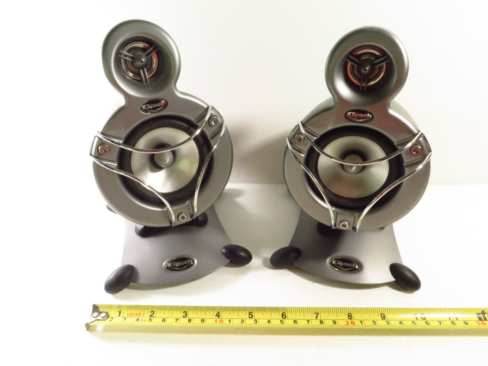 Pair Of 2 Klipsch Pro Media GMX Computer Satellite Speakers