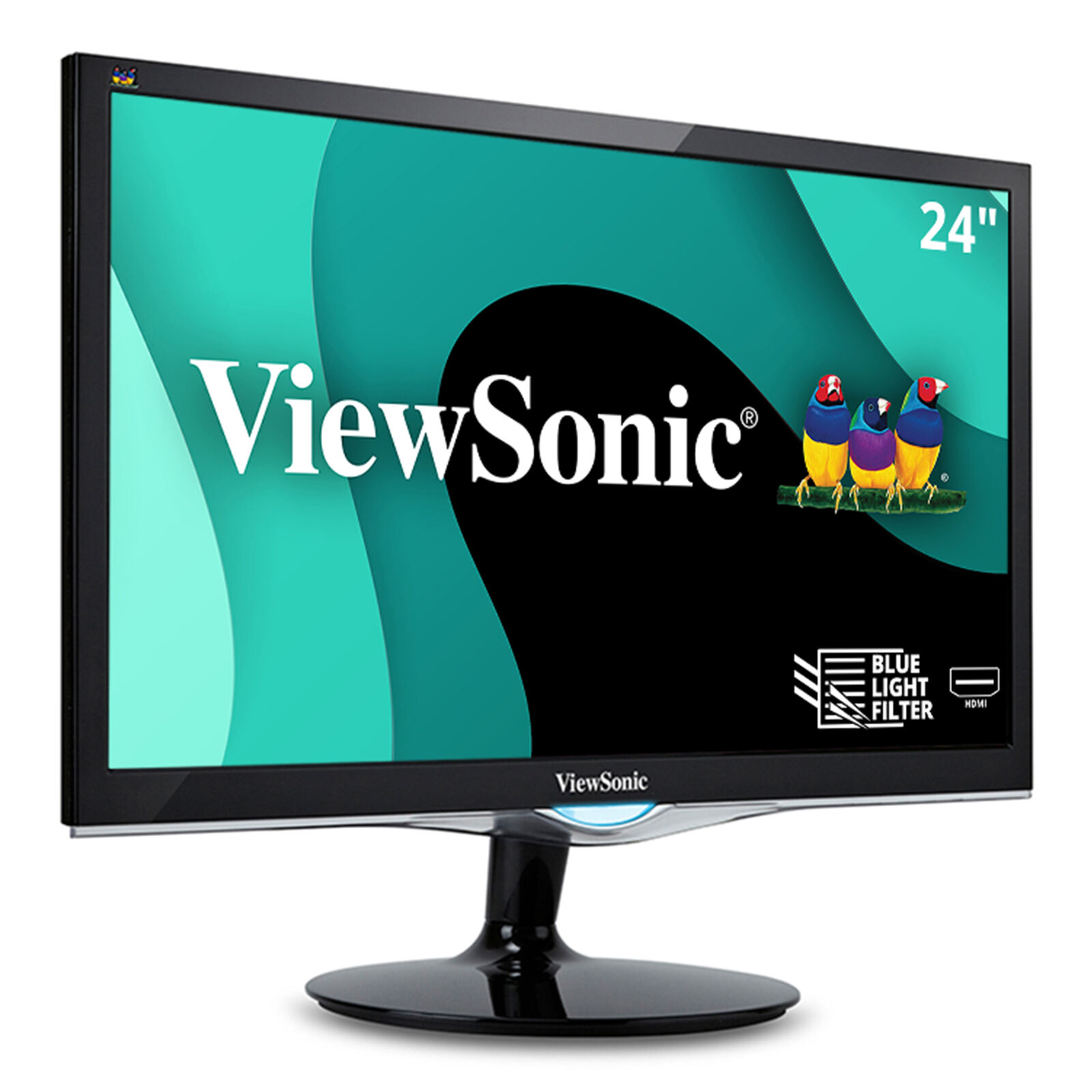 ViewSonic VX2452MH 24in 2ms 1080p Gaming Monitor HDMI, DVI, VGA (Certified