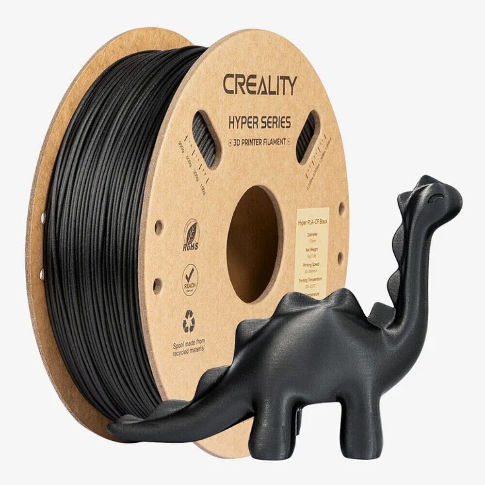 Creality Hyper PLA Carbon Fibre 3D Printing Filament,1/2/3/5Rolls for K1C/K1 Max