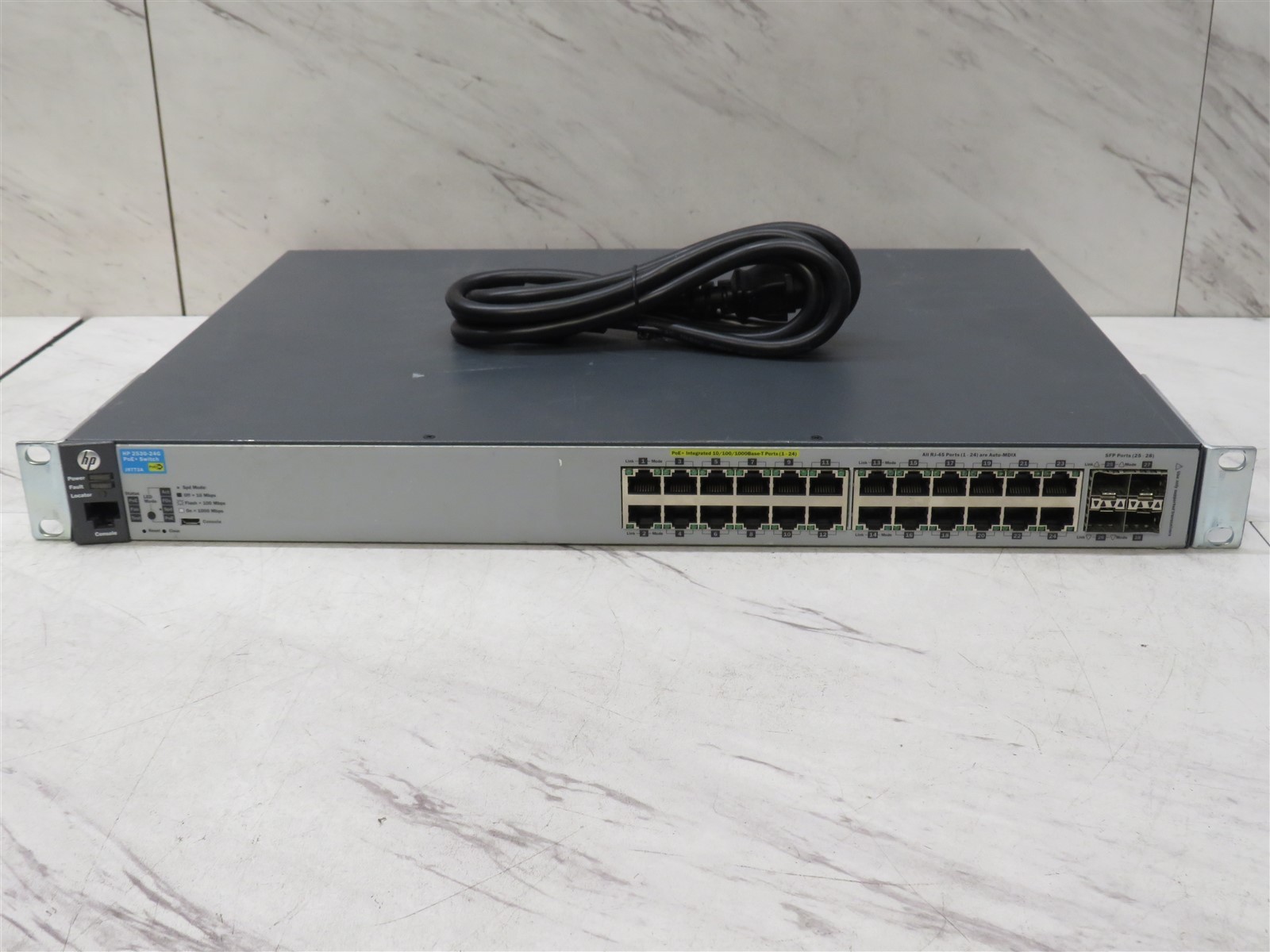 HP ProCurve J9773A 2530-24G PoE+ 24 Port Gigabit Ethernet Switch