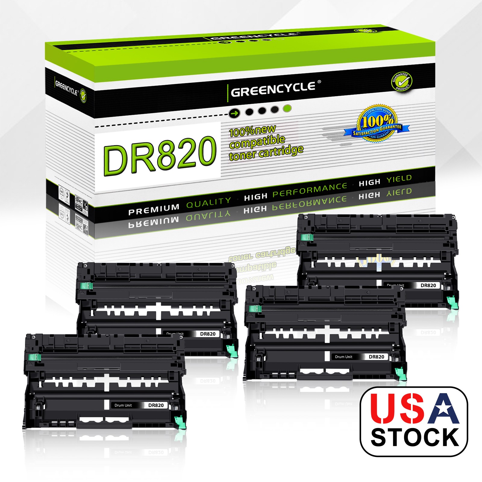 4PK DR-820 DR820 Drum Unit Fit for Brother HL-6300DW 6400DW MFC-5700DW DCP-5650D