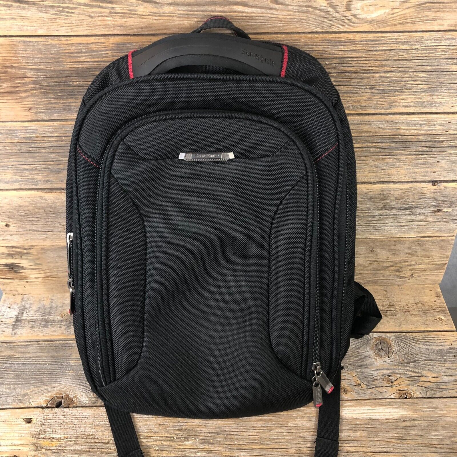 Samsonite Backpack Air Channel System Black Laptop TSA Friendly Carry On Padded
