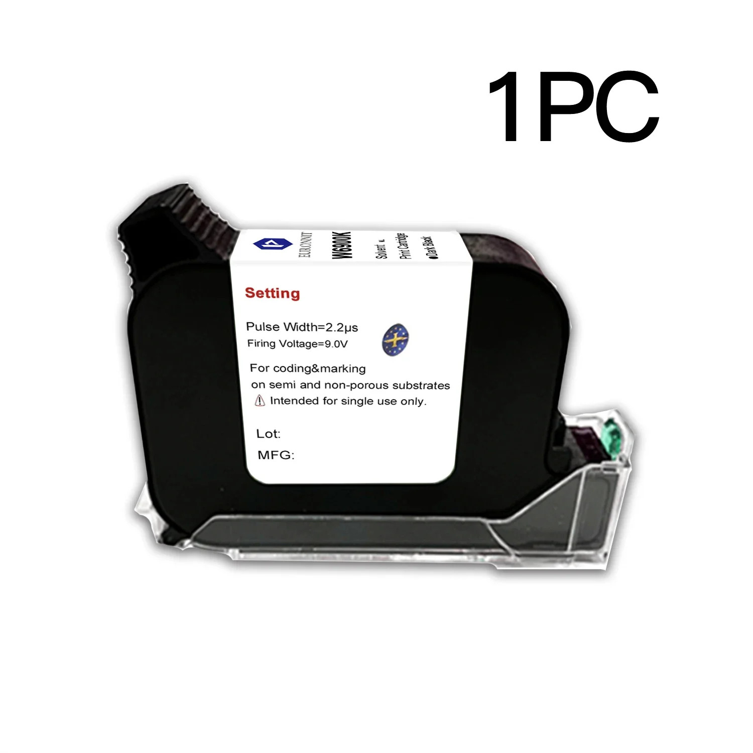 A Level 12.7mm Ink 1/3/5pcs solvent ink Online Handheld Inkjet Printer Cartridge