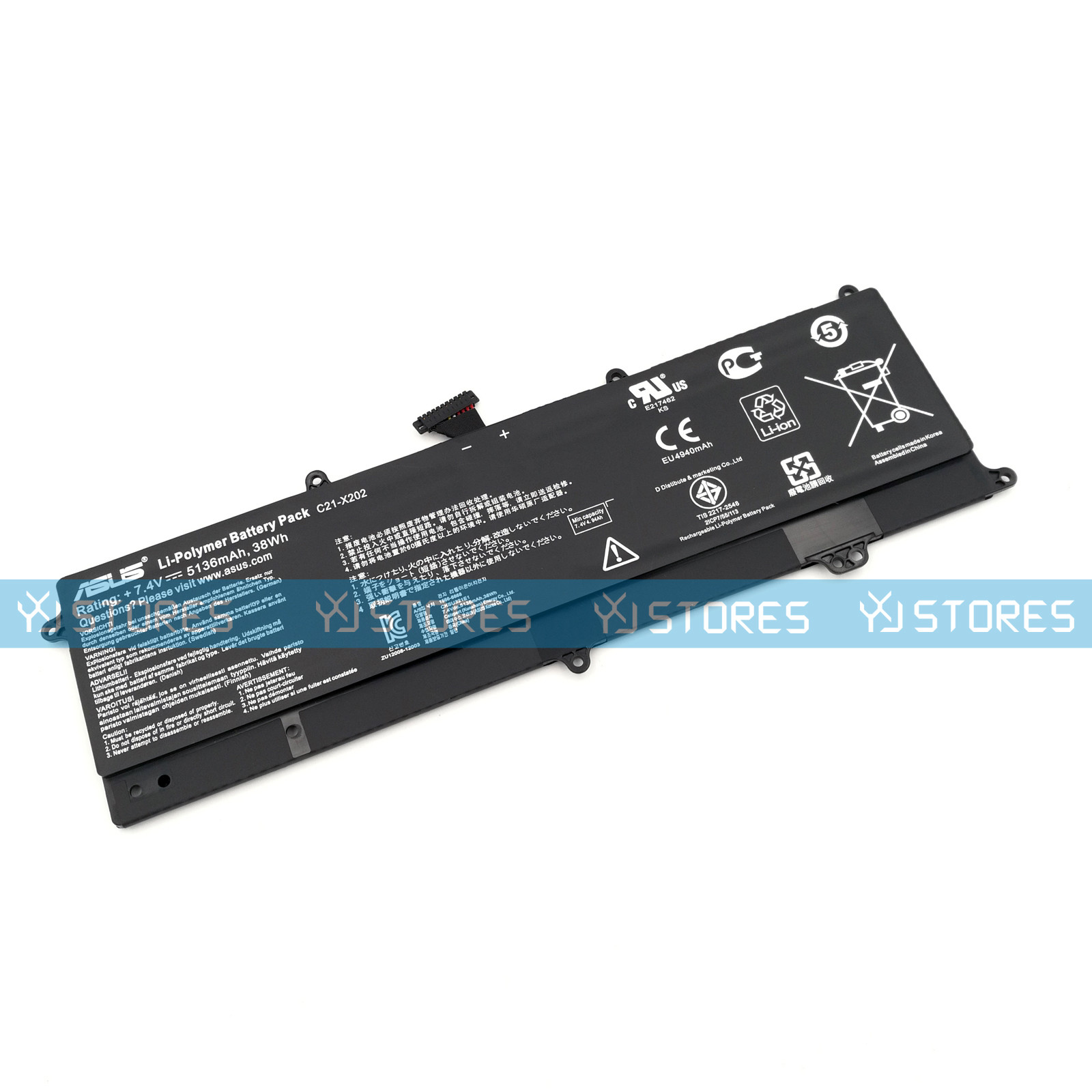 New Genuine C21-X202 Battery for Asus VivoBook X201 X201E X202 X202E S200 S200E 