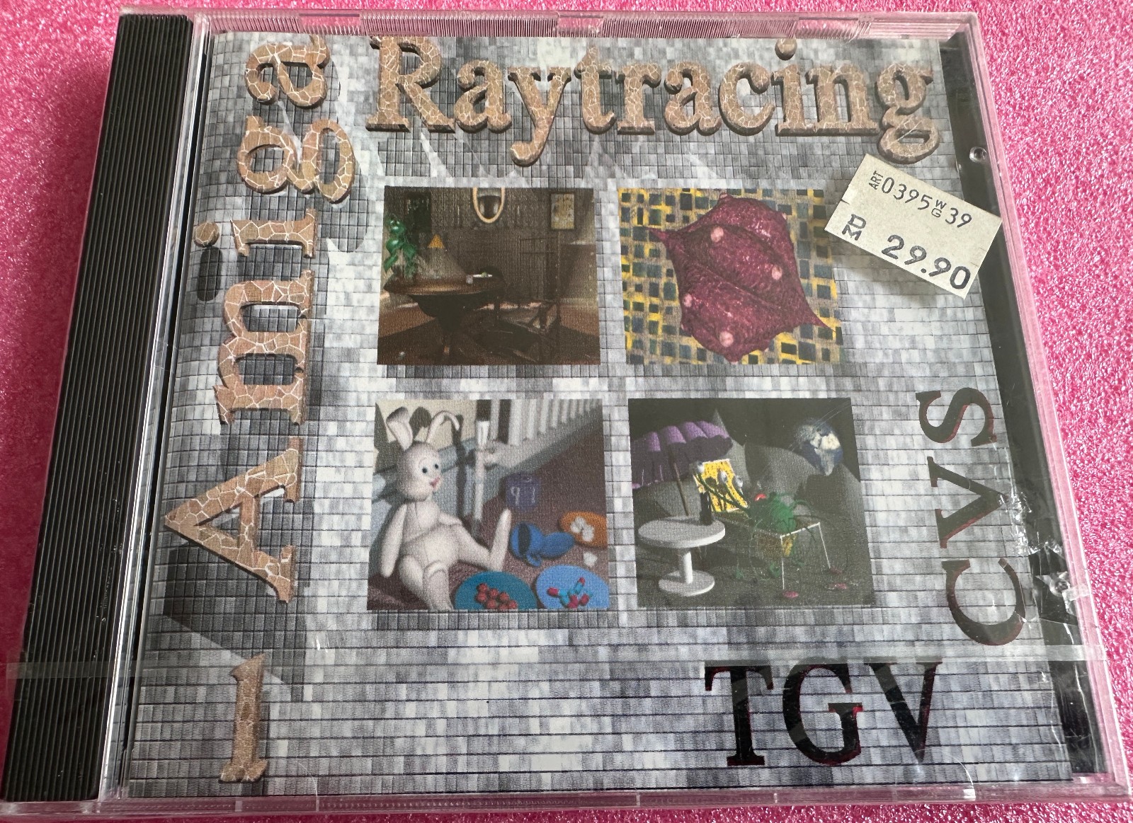 Amiga Ray Tracing 1 CD-ROM by TGV CVS, New #