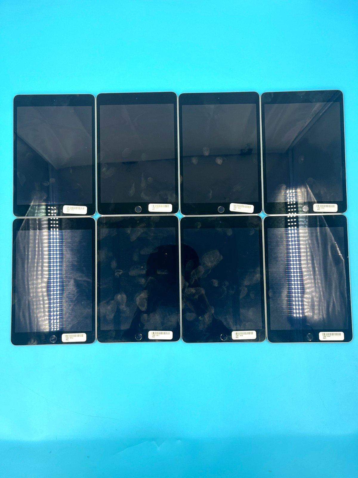 *LOT OF 8 Apple iPad mini 4 A1538 32GB Wi-Fi 7.9in Space Gray *