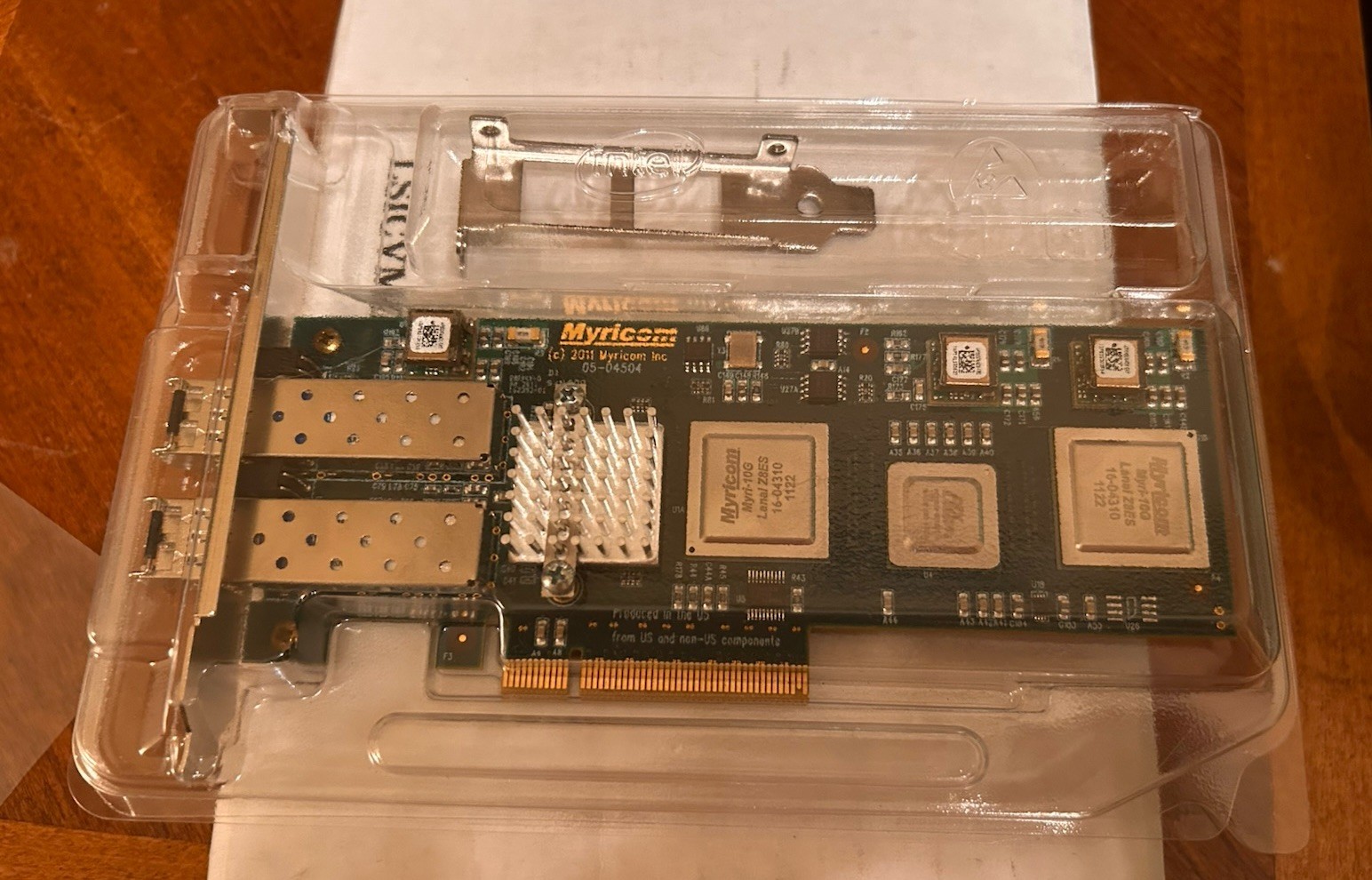 Myricom 10G-PCIE2-8C2-2S Dual Port 10GbE SFP+ PCIe x8 Network Adapter