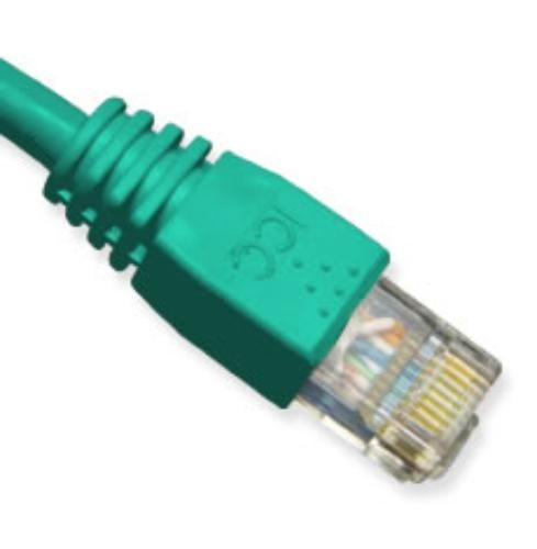 ICC ICPCS901GN 1ft Cat5e Patch Cable RJ-45 M-F Green
