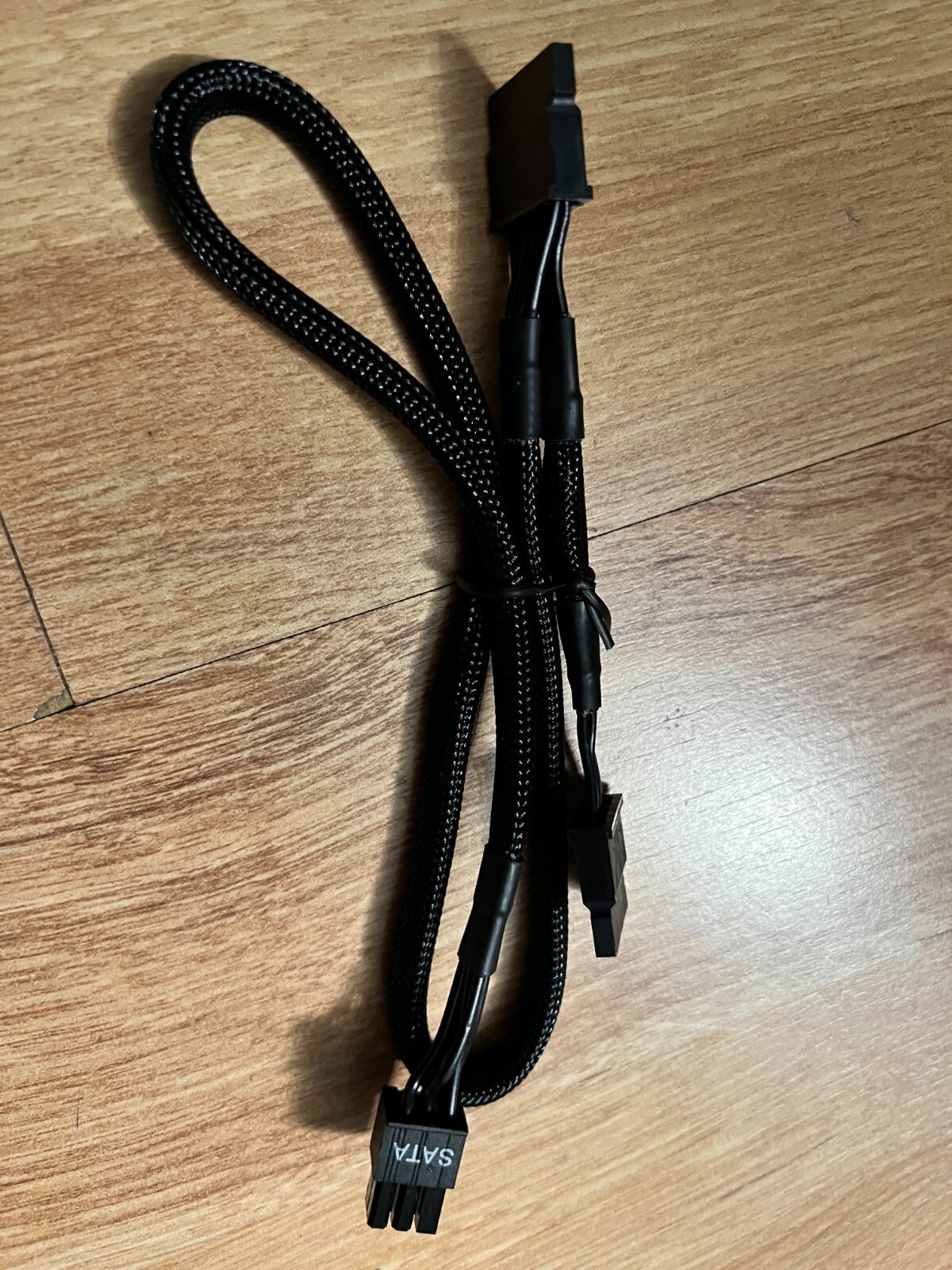 eVGA Supernova 6 pin  to 2x SATA DRIVER POWER cable for Evga Supernova 650-1300W