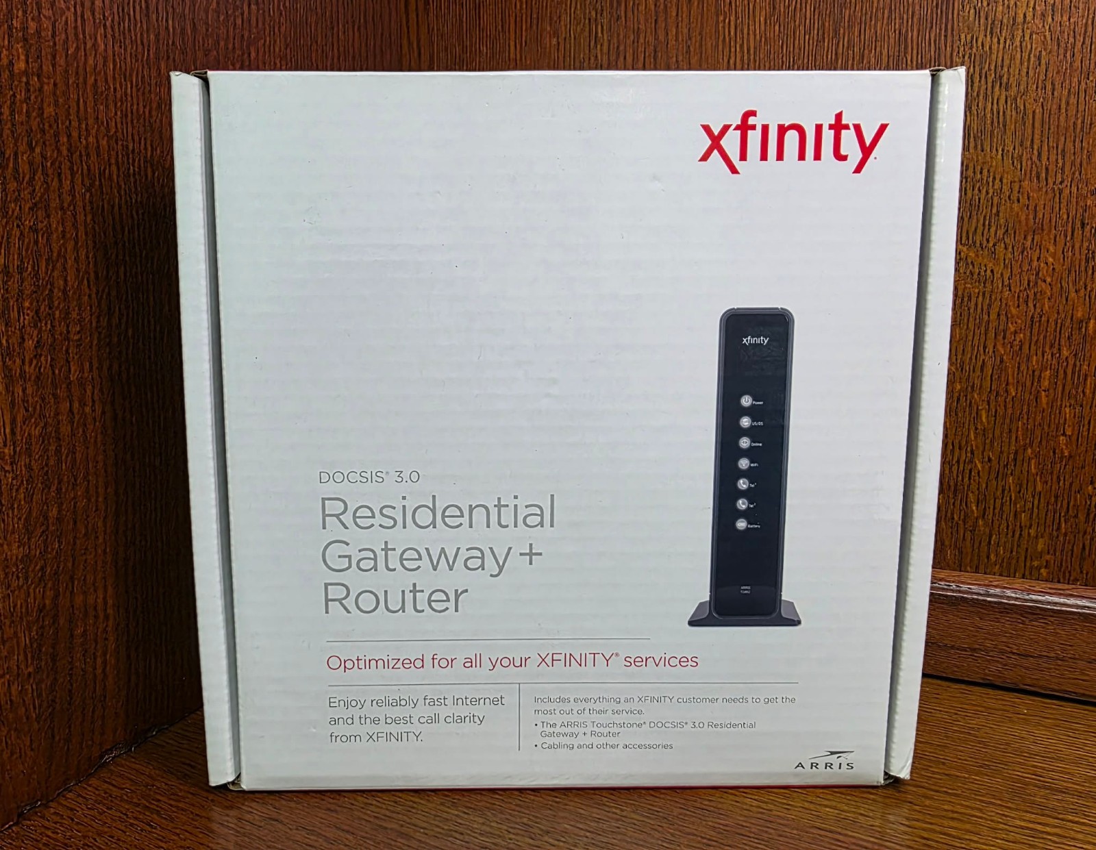 ARRIS Touchstone DOCSIS 3.0 Residential Gateway with Wi-Fi Router for Xfinity