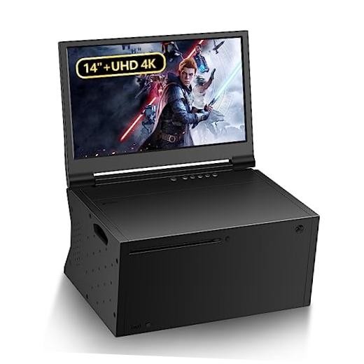 14‘’ Portable Monitor for Xbox Series X 4K Portable Gaming Monitor IPS 14" 4K
