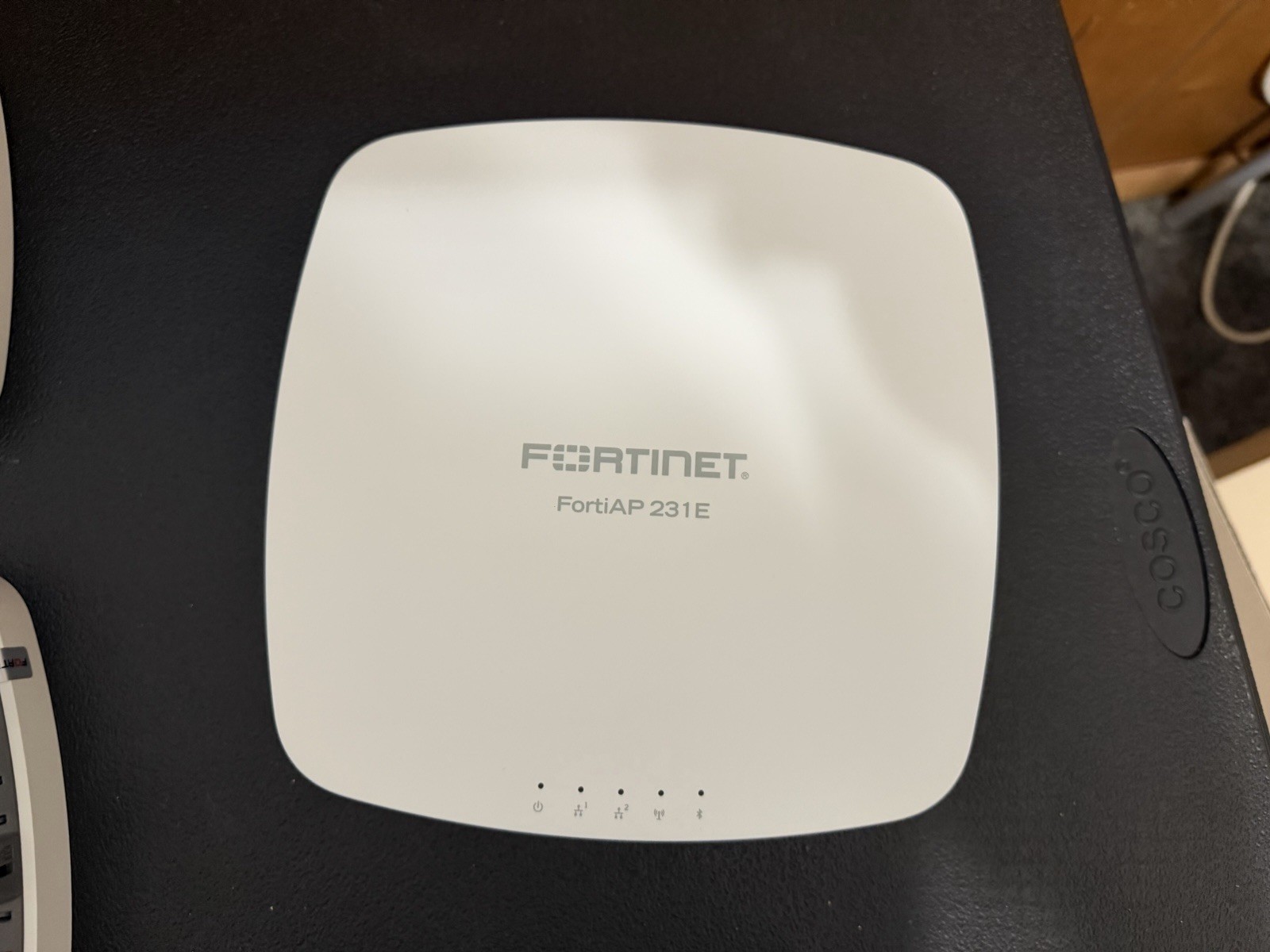 Fortinet FortiAP 231E Wireless Access Point PoE 2-Port White w/ Mount