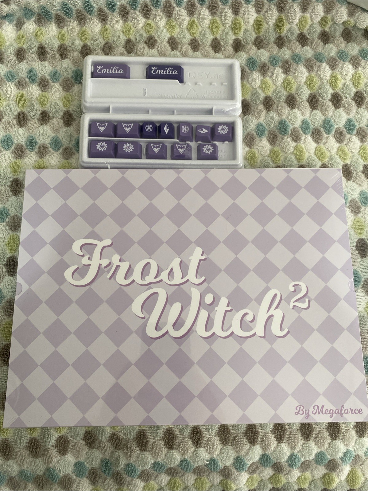 SEALED GMK Frost Witch R2 Base Keycaps + Novelties