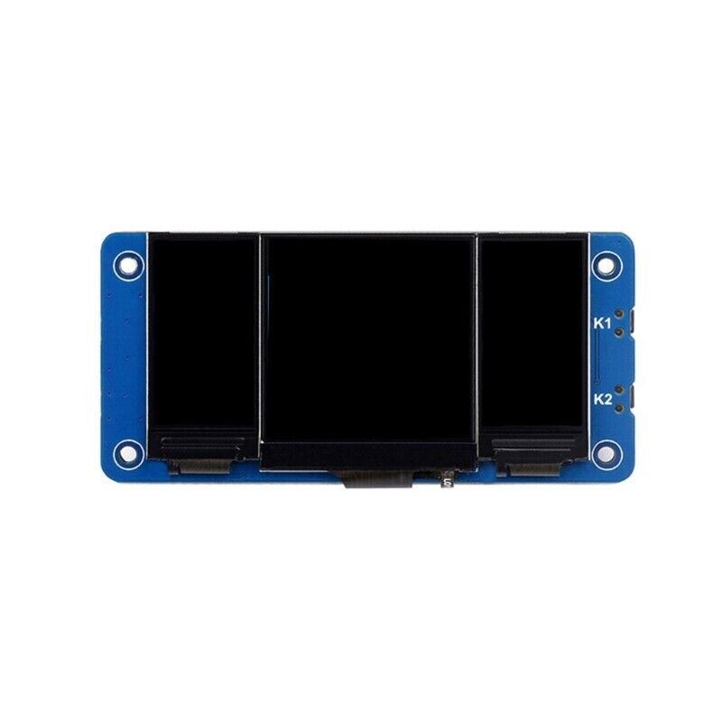 Triple LCD HAT for RaspberryPi 1.3inch IPS LCD Main Screen Double 0.96inch IPS